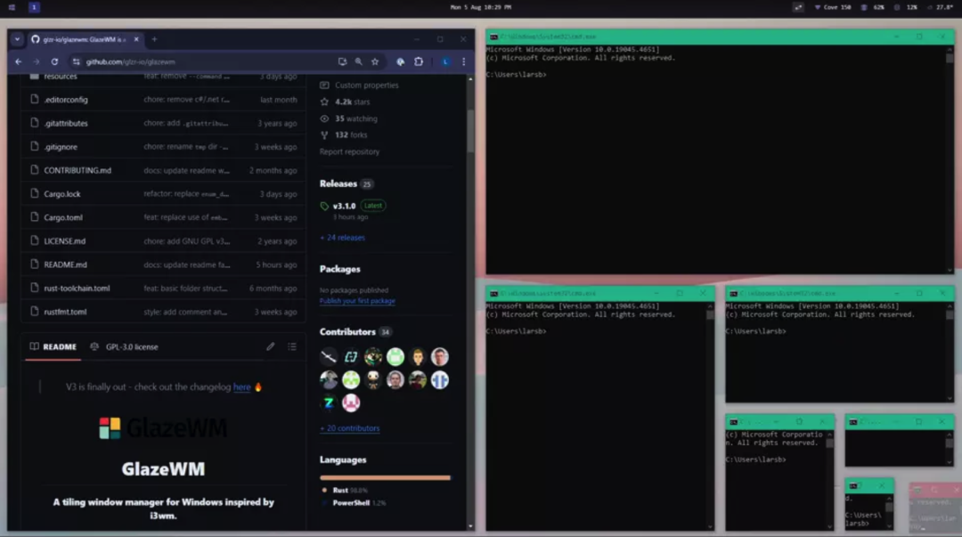 Github上斩获9.4K星 !! Windows 必装，效率太6了          